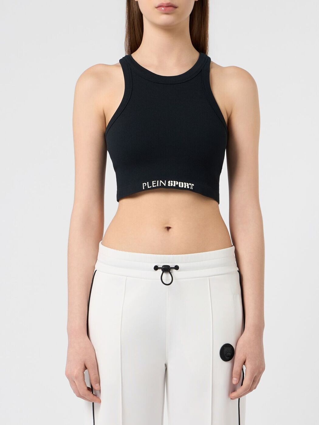 プレイン・スポーツ PLEIN SPORT Tシャツ トップス レディース ブラック T-shirts and tops PAFCWTK3899STE003N Black 関税 送料無料 2026AW gi|BRANDSHOP「il Tesoro」