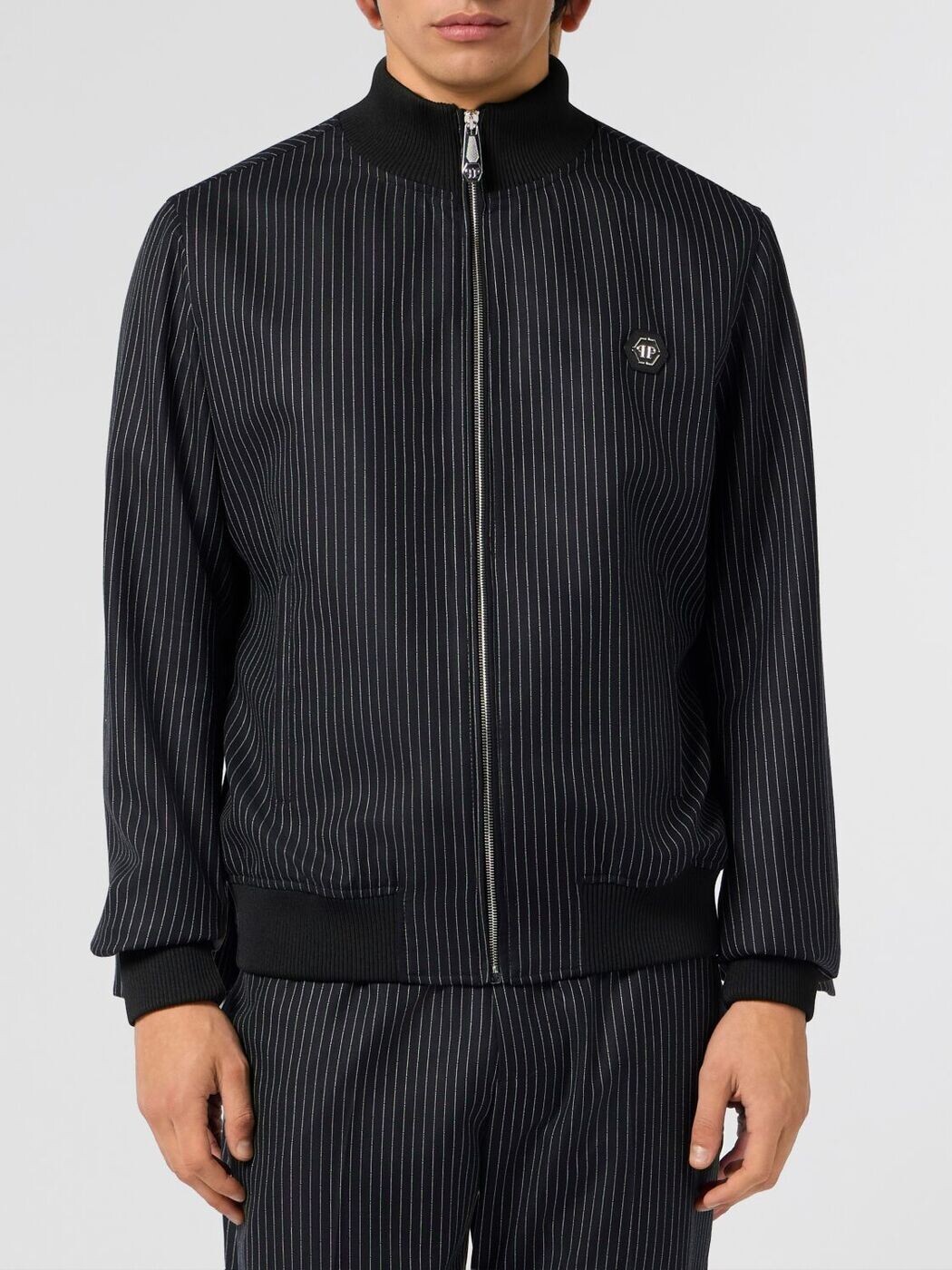 フィリップ 飾り気の無い PHILIPP PLEIN 上衣 メンズ 黒いこと Jackets PAFCMJB3955PTE022N 関税 貨物輸送無料 2026SS gi