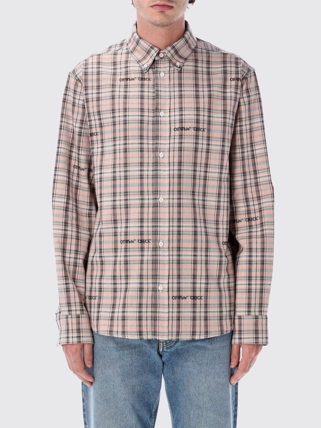 象牙色 OFF WHITE プルオーバー メンズ Shirts OMGE04MS26FAB001 関税 貨物輸送無料 2026SS gi