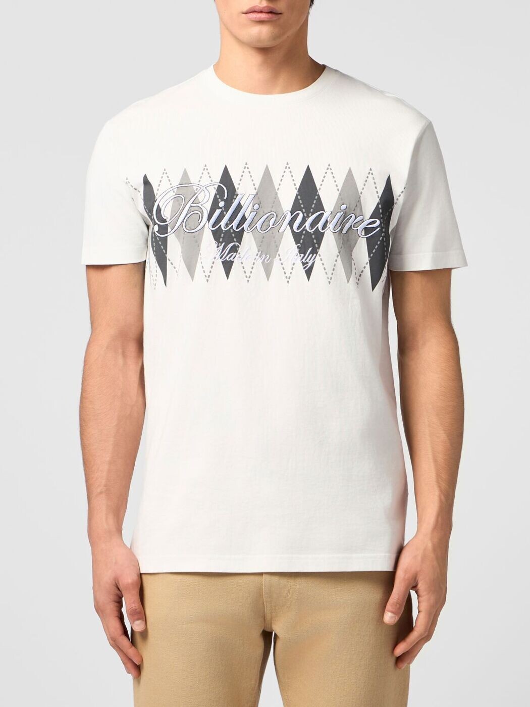 ビリオネア BILLIONAIRE プルオーバー メンズ 白いこと T-shirts OAECMTK8349BTE014N 関税 貨物輸送無料 2026SS gi