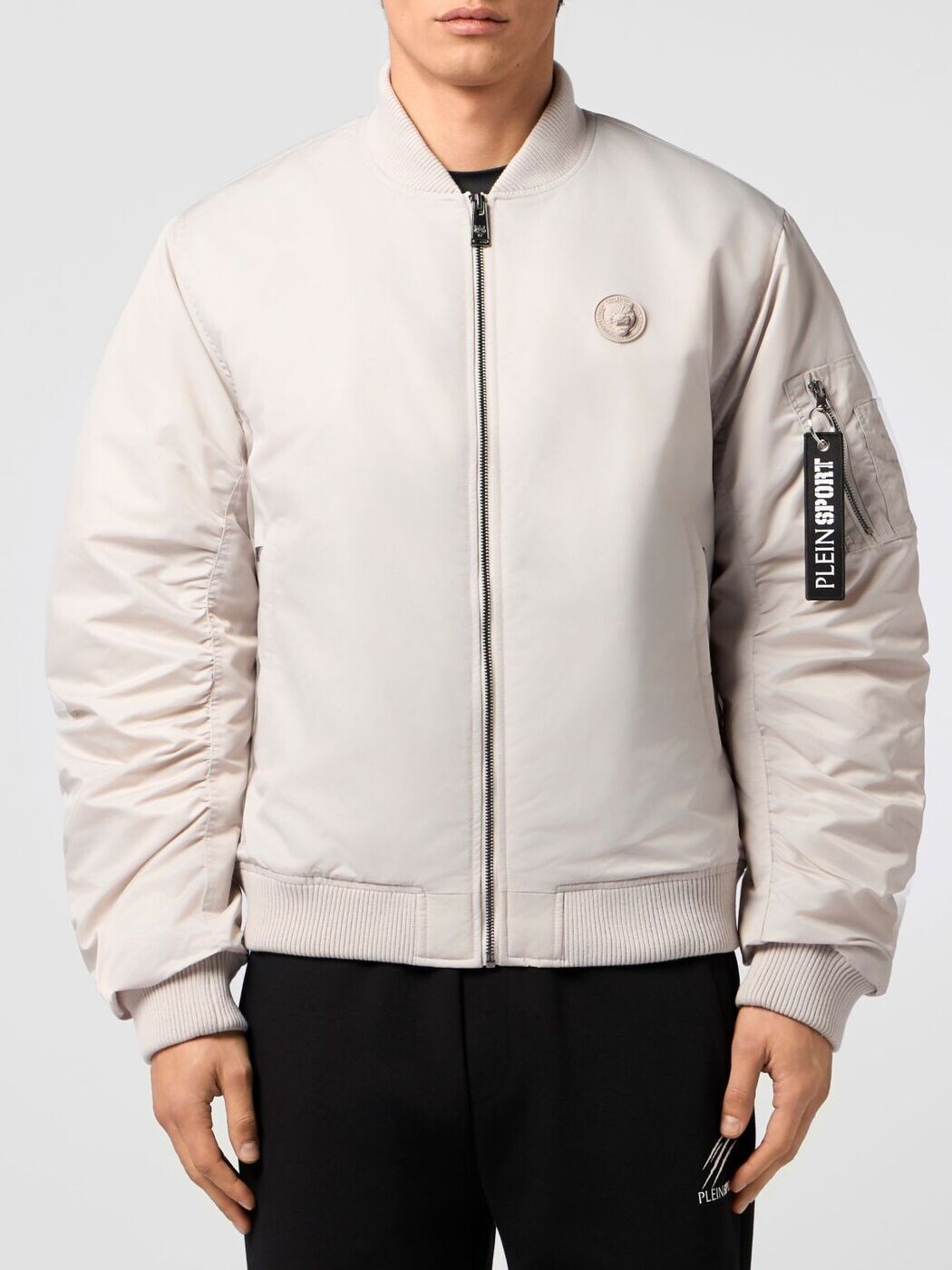 飾り気の無い運動競技 PLEIN SPORT 上衣 メンズ ベージュ Jackets FAECMRB2912SNY003N 関税 貨物輸送無料 2026SS gi