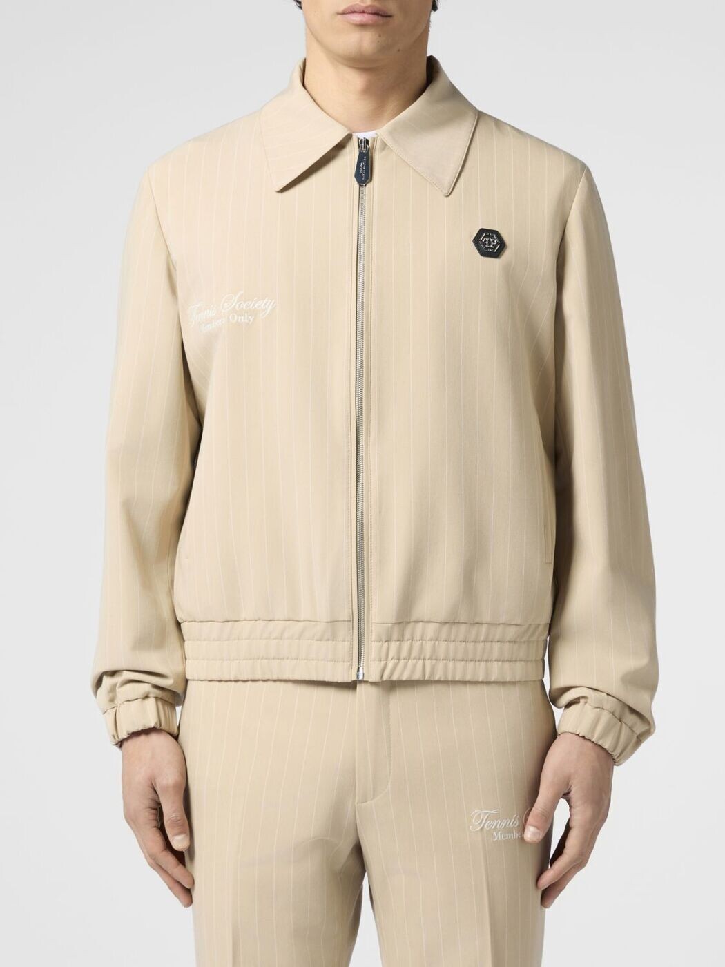 フィリップ 飾り気の無い PHILIPP PLEIN 上衣 メンズ ベージュ Jackets PAFCMRB3050PTE076N 関税 貨物輸送無料 2026SS gi