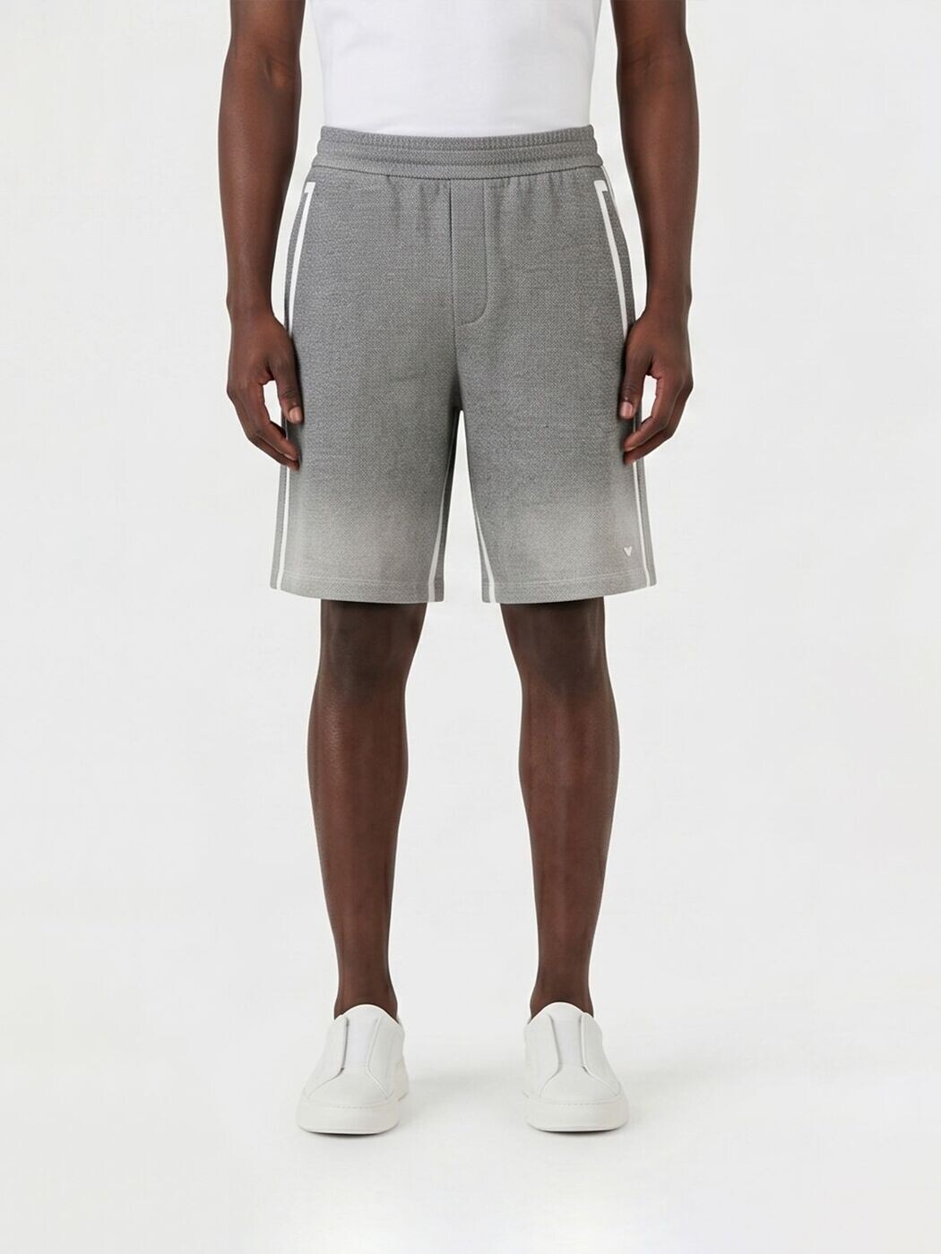 エン急性灰白髄炎 アルマーニ EMPORIO ARMANI さる股引き メンズ 薄墨色 Shorts EM005193AF10013 関税 貨物輸送無料 2026SS gi