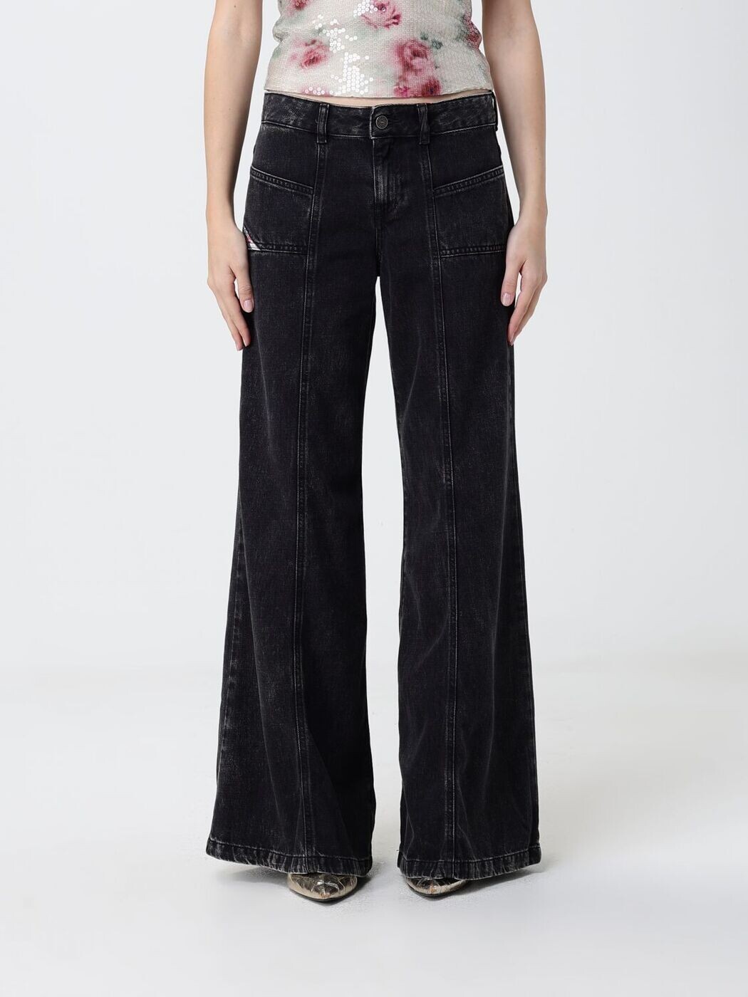 ディーゼル DIESEL ジーンズ レディース 黒いこと Jeans A12808068HN 関税 貨物輸送無料 2026SS gi