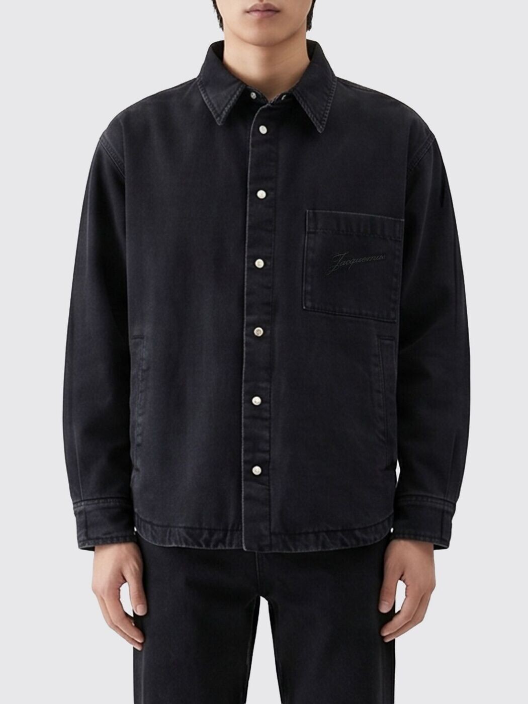 ジャックムス JACQUEMUS プルオーバー メンズ 青碧 Shirts OUM00115AD00017 関税 貨物輸送無料 2026SS gi