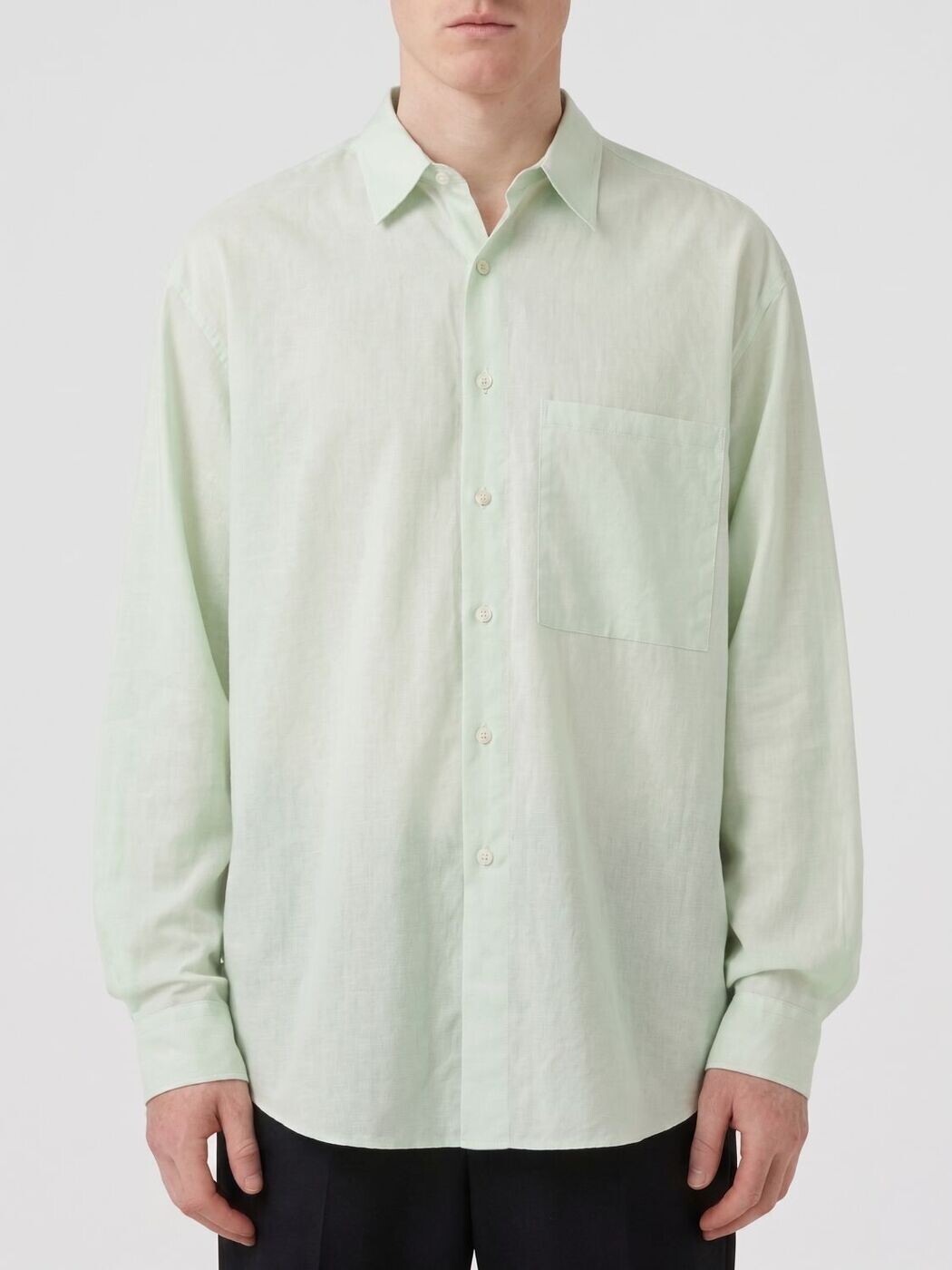 オーラリー AURALEE プルオーバー メンズ 青碧 Shirts A26SS02CL 関税 貨物輸送無料 2026SS gi