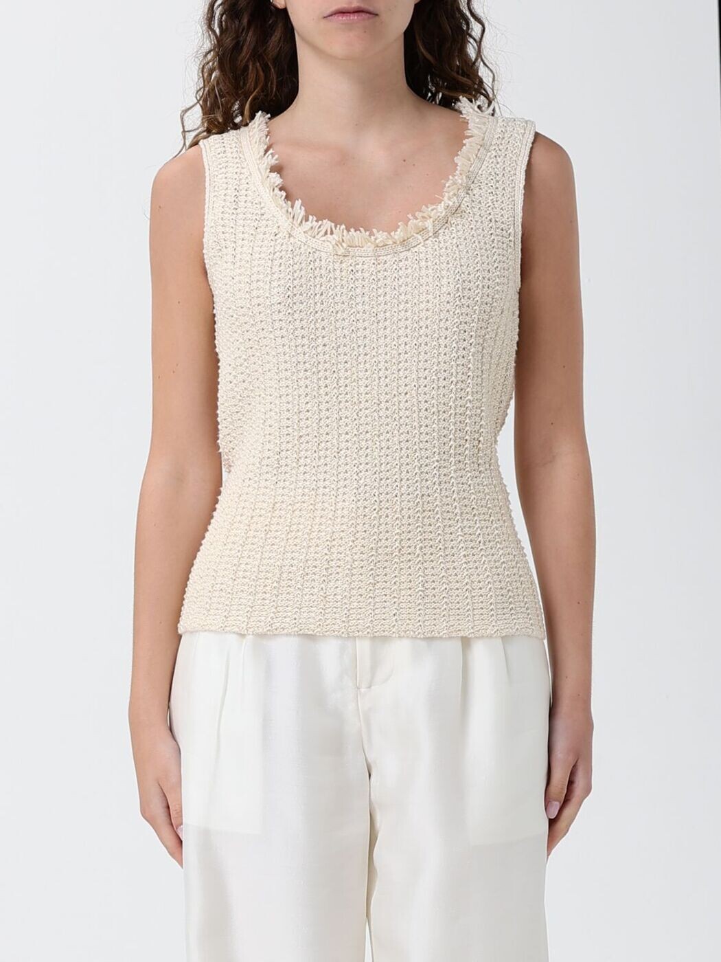 エン急性灰白髄炎 アルマーニ EMPORIO ARMANI プルオーバー トップス レディース T-shirts and tops EW002979 AF22478 関税 貨物輸送無料 2026SS gi