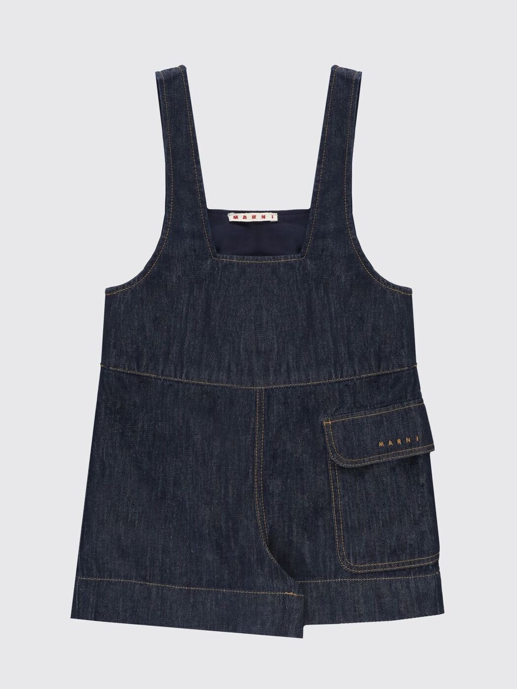 マルニ MARNI パジャマ セットアップ ガールズ 青碧 Nightwear M01732M00WG 関税 貨物輸送無料 2026SS gi