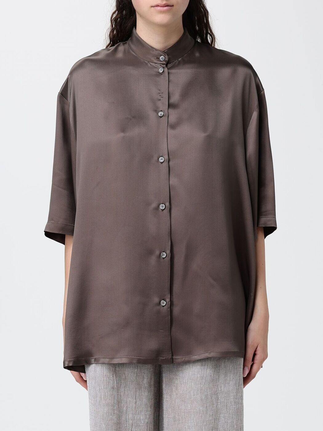 エン急性灰白髄炎 アルマーニ EMPORIO ARMANI プルオーバー レディース Shirts EW003621 AF21547 関税 貨物輸送無料 2026SS gi