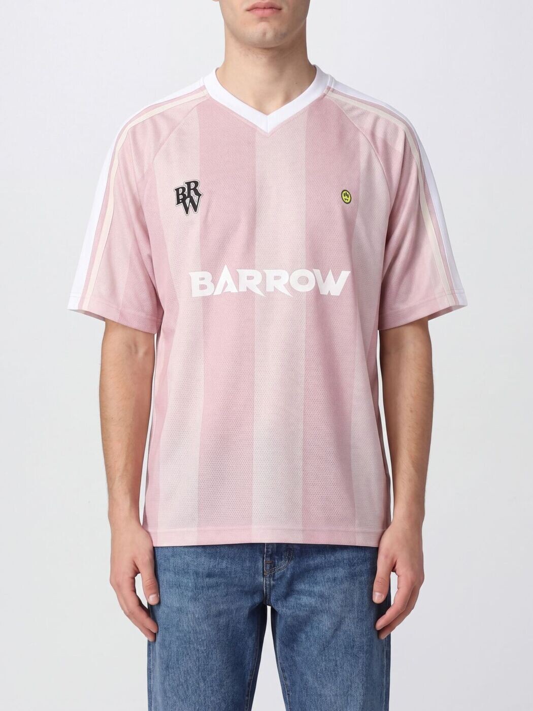 バロウ BARROW Tシャツ メンズ ピンク T-shirts S6BWUATH057 Pink 関税 送料無料 2026SS gi|BRANDSHOP「il Tesoro」