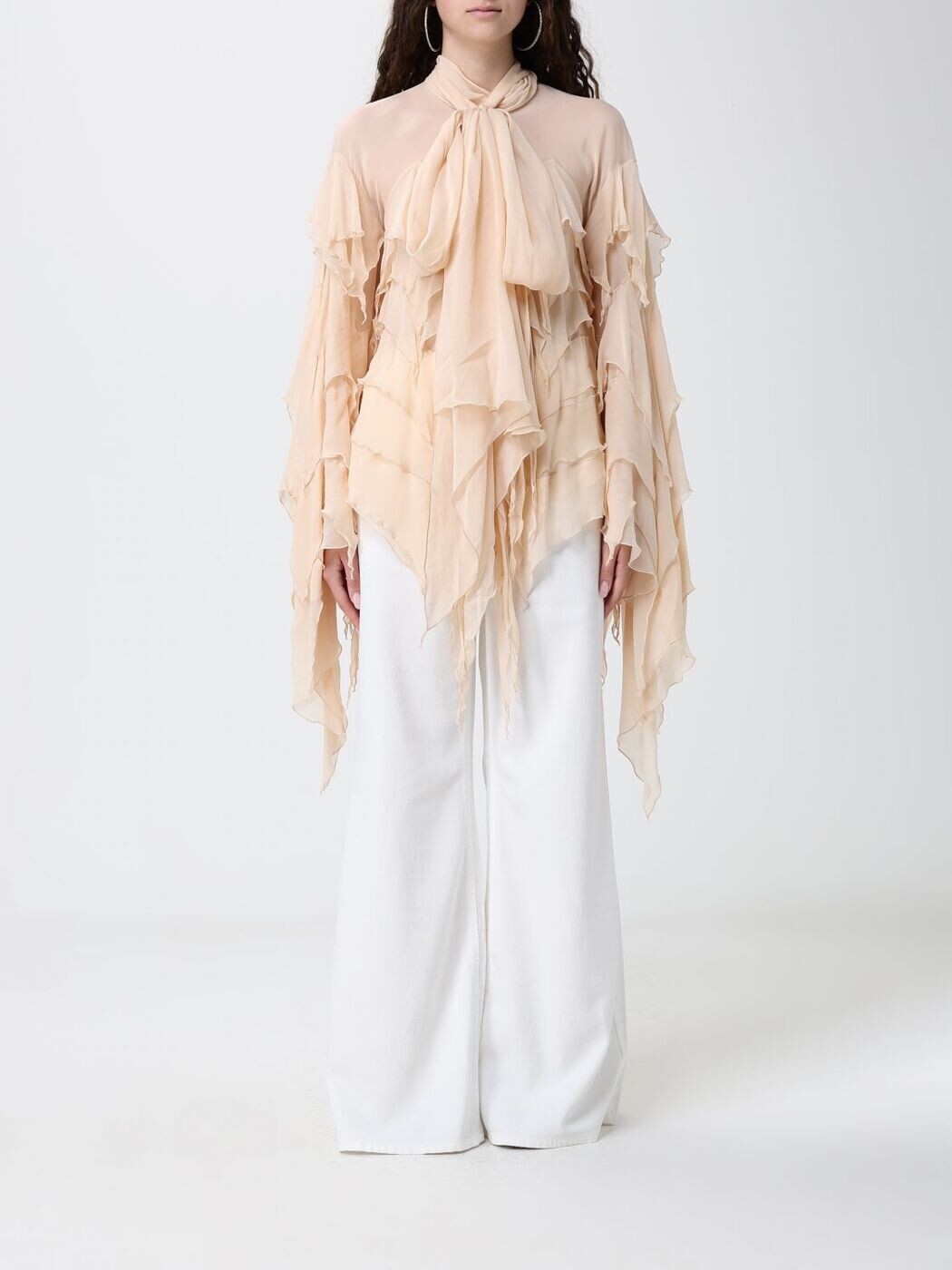 ブルマリン BLUMARINE Tシャツ トップス レディース ベージュ T-shirts and tops P644C230A Beige 関税 送料無料 2026SS gi｜BRANDSHOP「il Tesoro」 166,900円