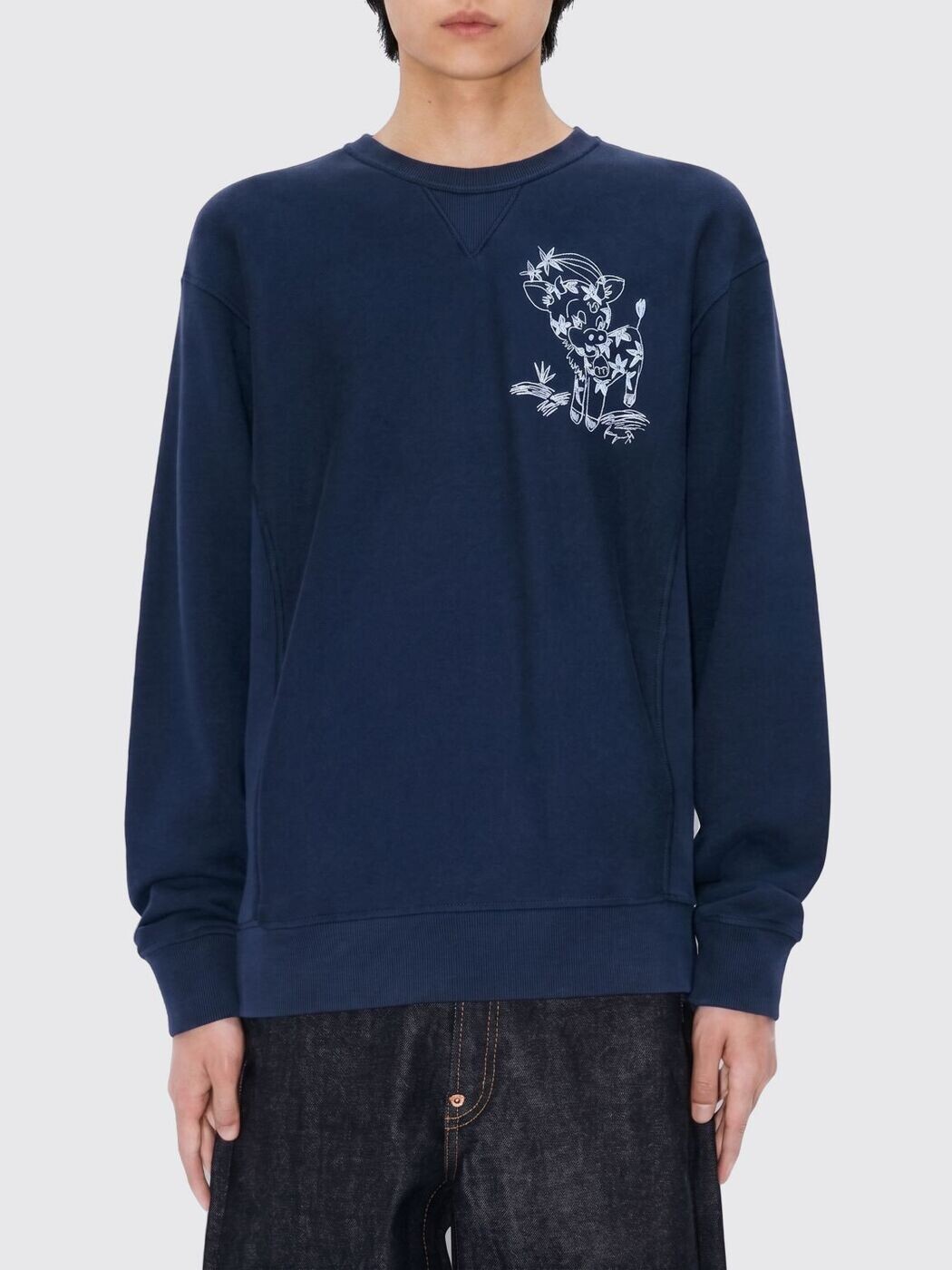 ケンゾー KENZO トレーナー 調教師 メンズ 青碧 Sweatshirts FG55SW2074MJ 関税 貨物輸送無料 2026SS gi