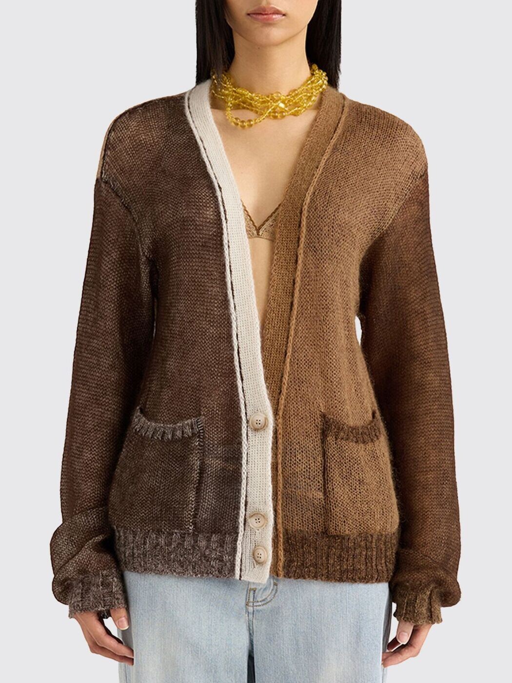 モモニ MOMONI セーター ニットウェア レディース Knitwear 265MMOKN013265MO41 Cocoa 関税 送料無料 2026SS gi｜BRANDSHOP「il Tesoro」