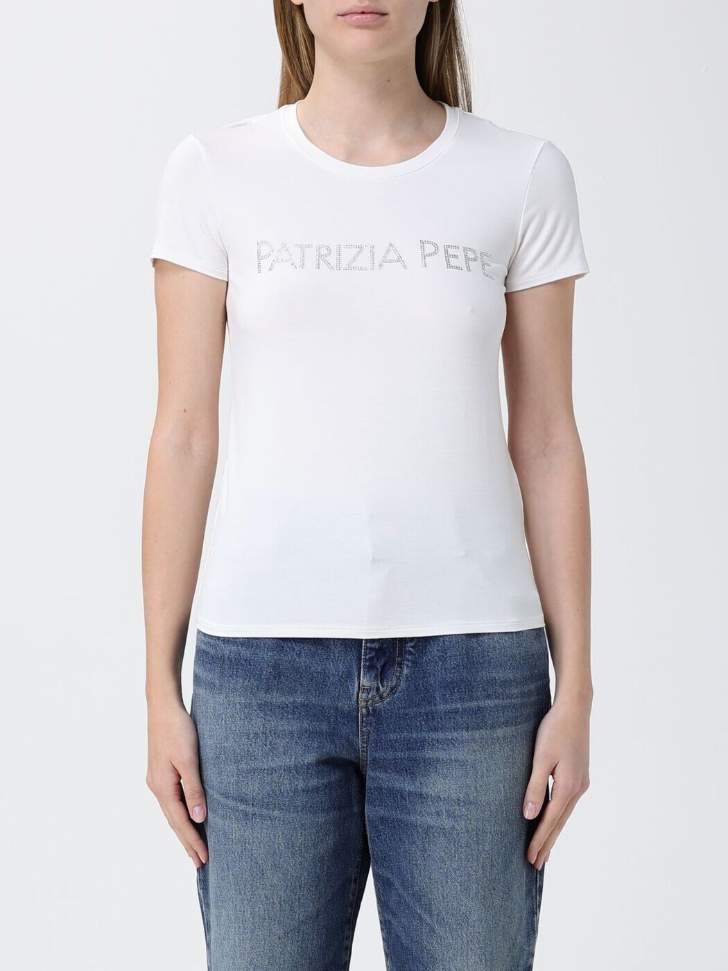 パトリツィアペペ PATRIZIA PEPE スポーツシャツ ティーシャツ レディース 白いこと T-shirts and polo shirts コマーシャル1419J013 関税 貨物輸送無料 2026SS gi
