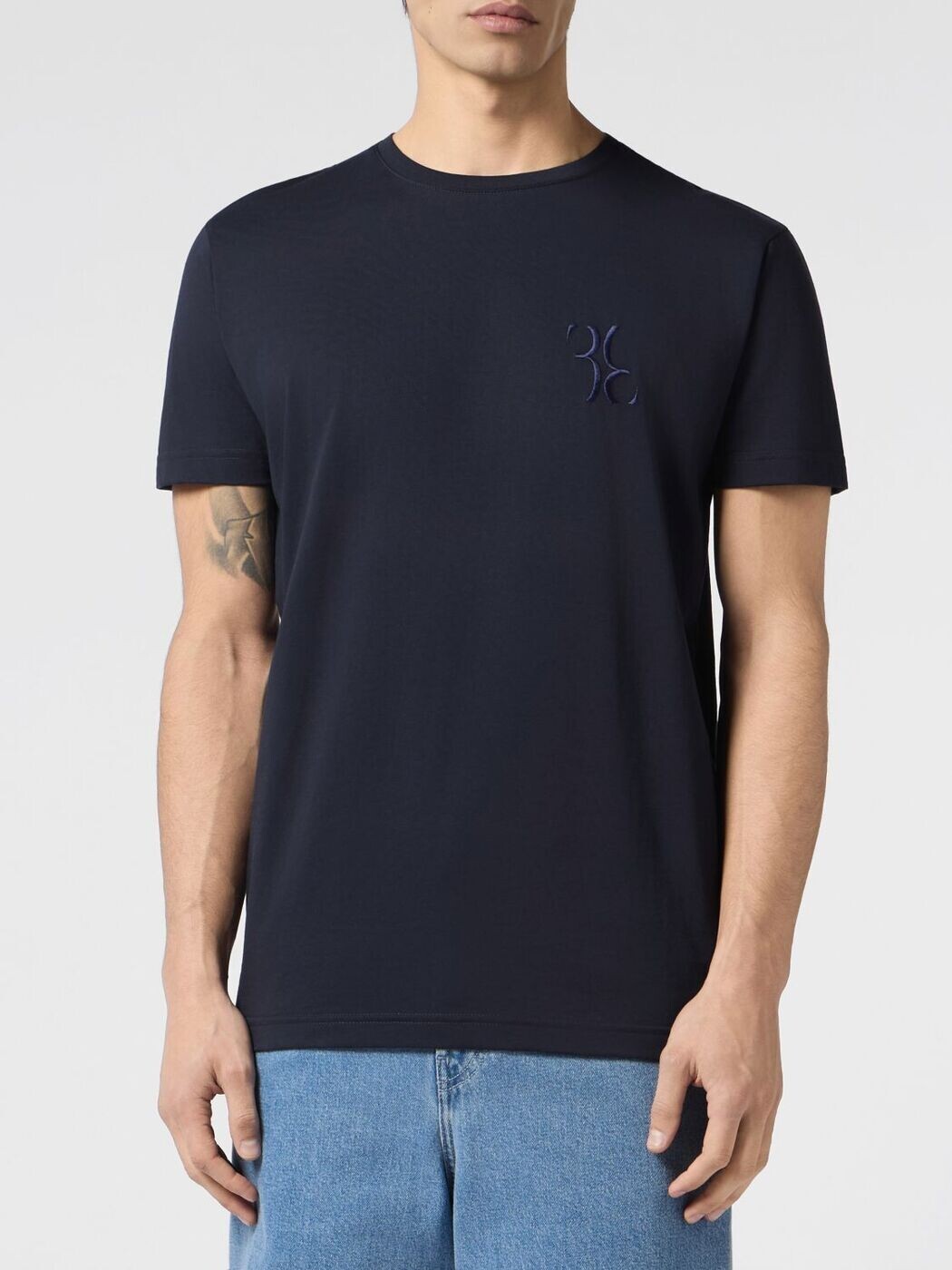 ビリオネア BILLIONAIRE プルオーバー メンズ 青味 T-shirts BAFCMTK8931BTE014N 関税 貨物輸送無料 2026SS gi