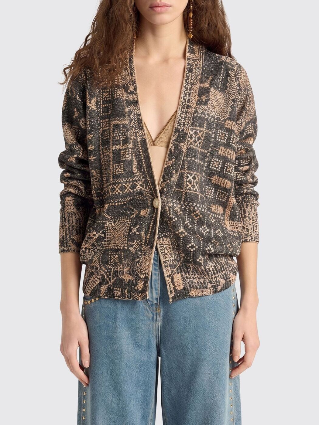 モモニ MOMONI プルオーバー 編み物御召しもの レディース 黒いこと Knitwear 265MMOKN020265MO43 関税 貨物輸送無料 2026SS gi