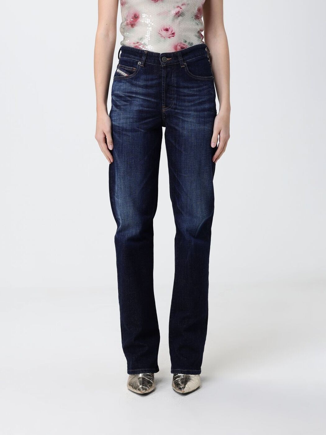 ディーゼル DIESEL ジーンズ レディース 青色 Jeans A198690ADBL 関税 貨物輸送無料 2026SS gi