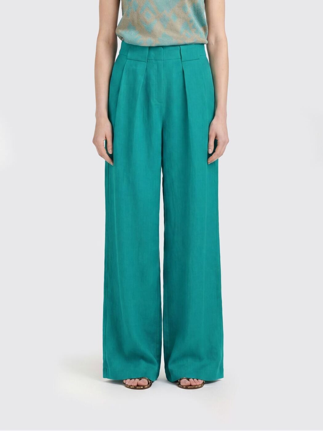 モモニ MOMONI ズボン パンツ レディース Trousers 261MMOPA01926116MO Emerald 関税 送料無料 2026SS gi|BRANDSHOP「il Tesoro」