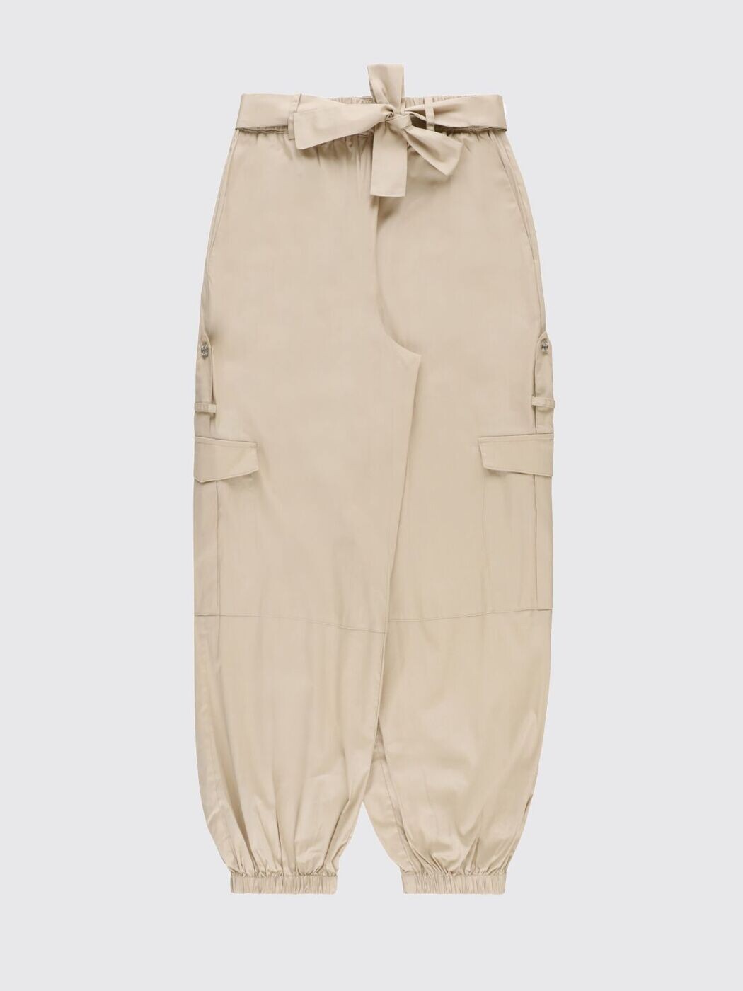 ツイン書き割り TWINSET ズボン ズボン下 ガールズ ベージュ Trousers 261GJ2012 関税 貨物輸送無料 2026SS gi