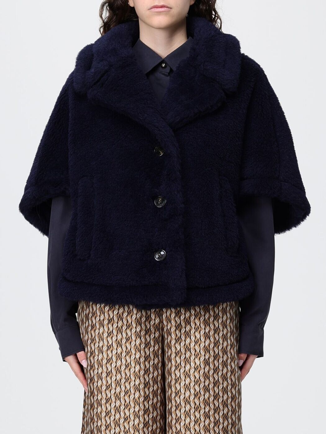 マックス パンパノウサギ MAX MARA トレンチコート 厚地の外套 レディース 青み Coats and trench coats 264731126106 関税 貨物輸送無料 2026SS gi