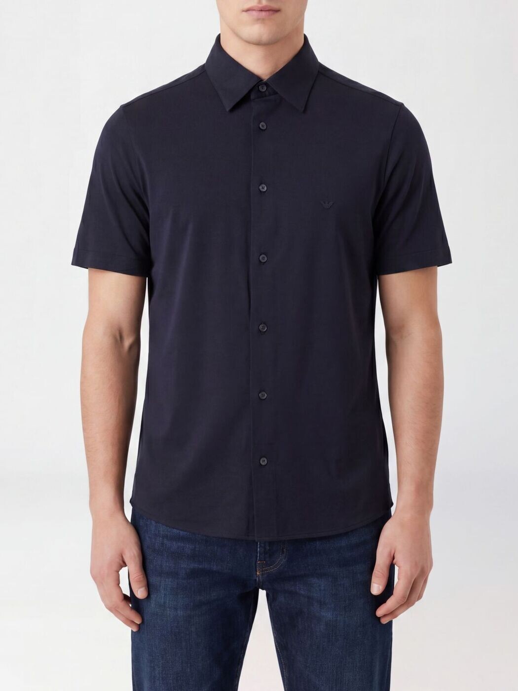 エンポリオ アルマーニ EMPORIO ARMANI シャツ メンズ ブルー Shirts EM004603AF10017 Blue 関税 送料無料 2026SS gi|BRANDSHOP「il Tesoro」