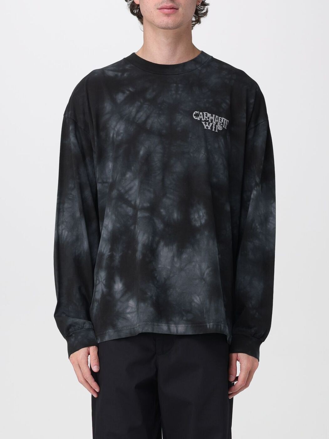 鉄道車両ハート型 ダブリューアイピー CARHARTT WIP プルオーバー メンズ 薄墨色 T-shirts I036251 関税 貨物輸送無料 2026SS gi