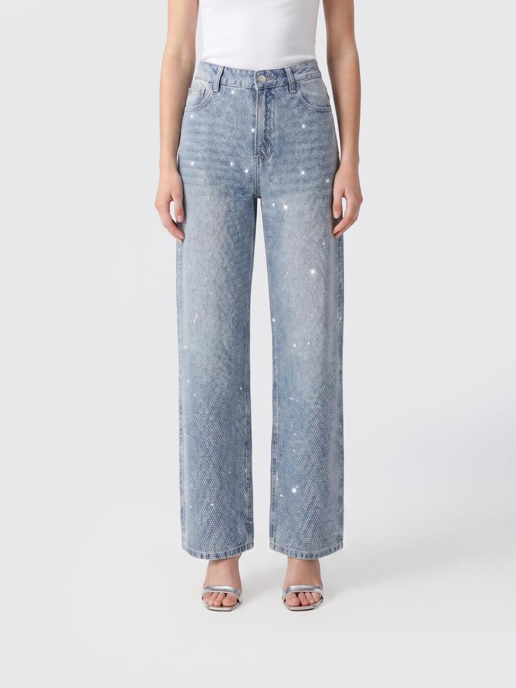 TWENTY FOURHAITCH ジーンズ レディース 青み Jeans A0107 関税 貨物輸送無料 2026SS gi