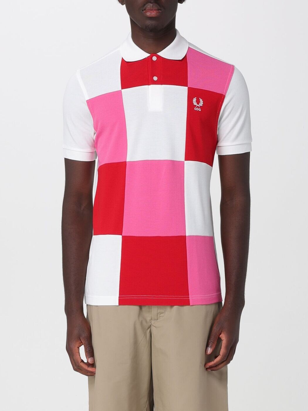 コム デ 給仕 COMME DES GARCONS スポーツシャツ メンズ 白いこと Polo shirts FQT501S26 関税 貨物輸送無料 2026SS gi