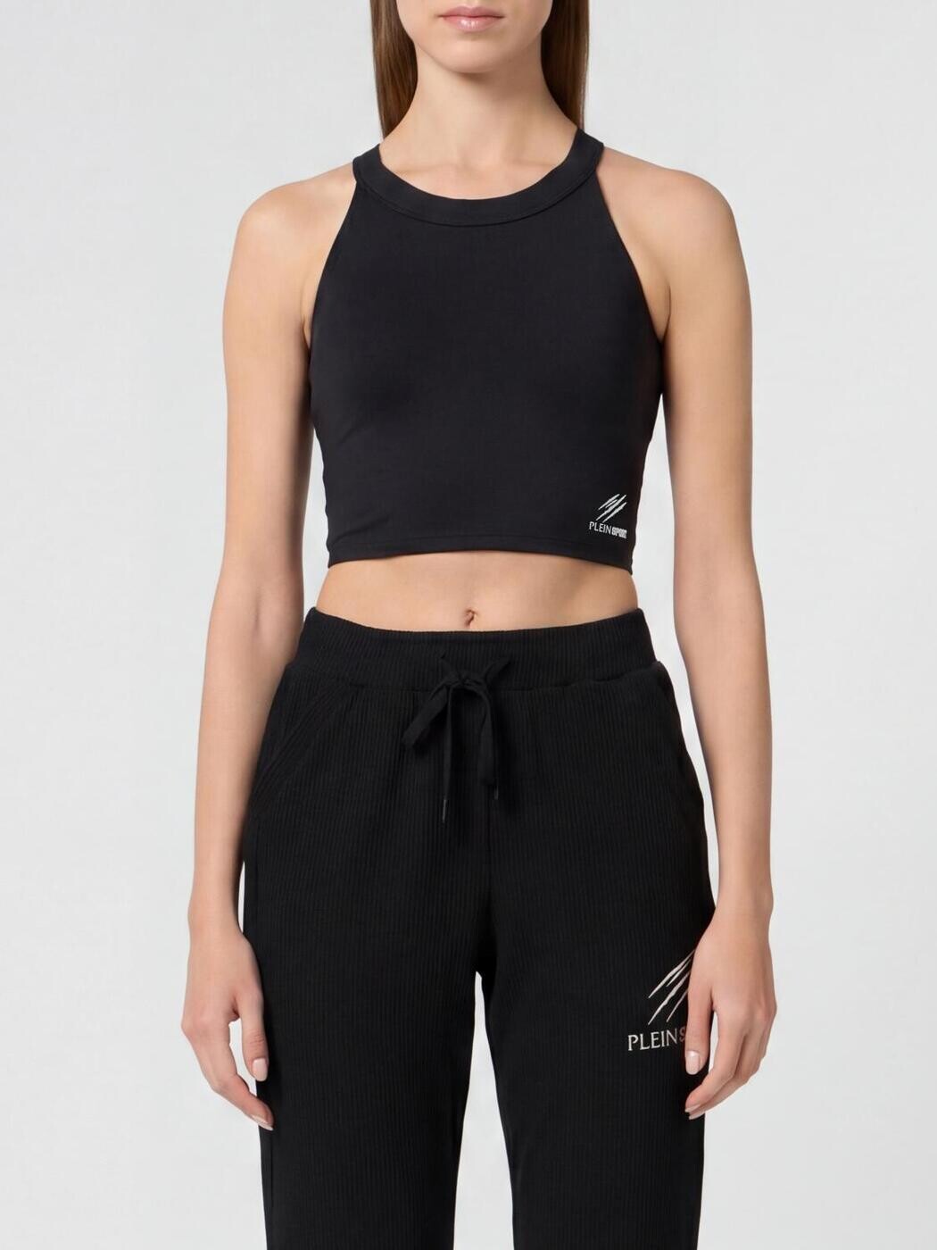 プレイン・スポーツ PLEIN SPORT Tシャツ トップス レディース ブラック T-shirts and tops SAFCWTK3921STE003N Black 関税 送料無料 2026AW gi｜BRANDSHOP「il Tesoro」