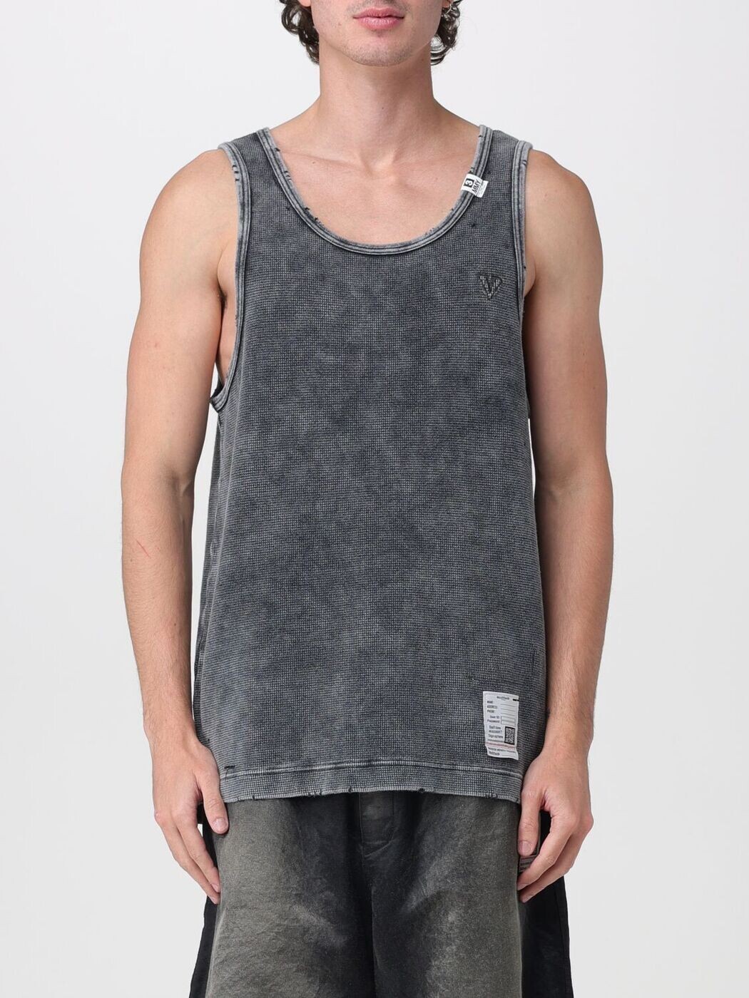 住みか ミハラヤスヒロ MAISON MIHARA YASUHIRO プルオーバー メンズ 黒いこと T-shirts J16TS812 関税 貨物輸送無料 2026SS gi