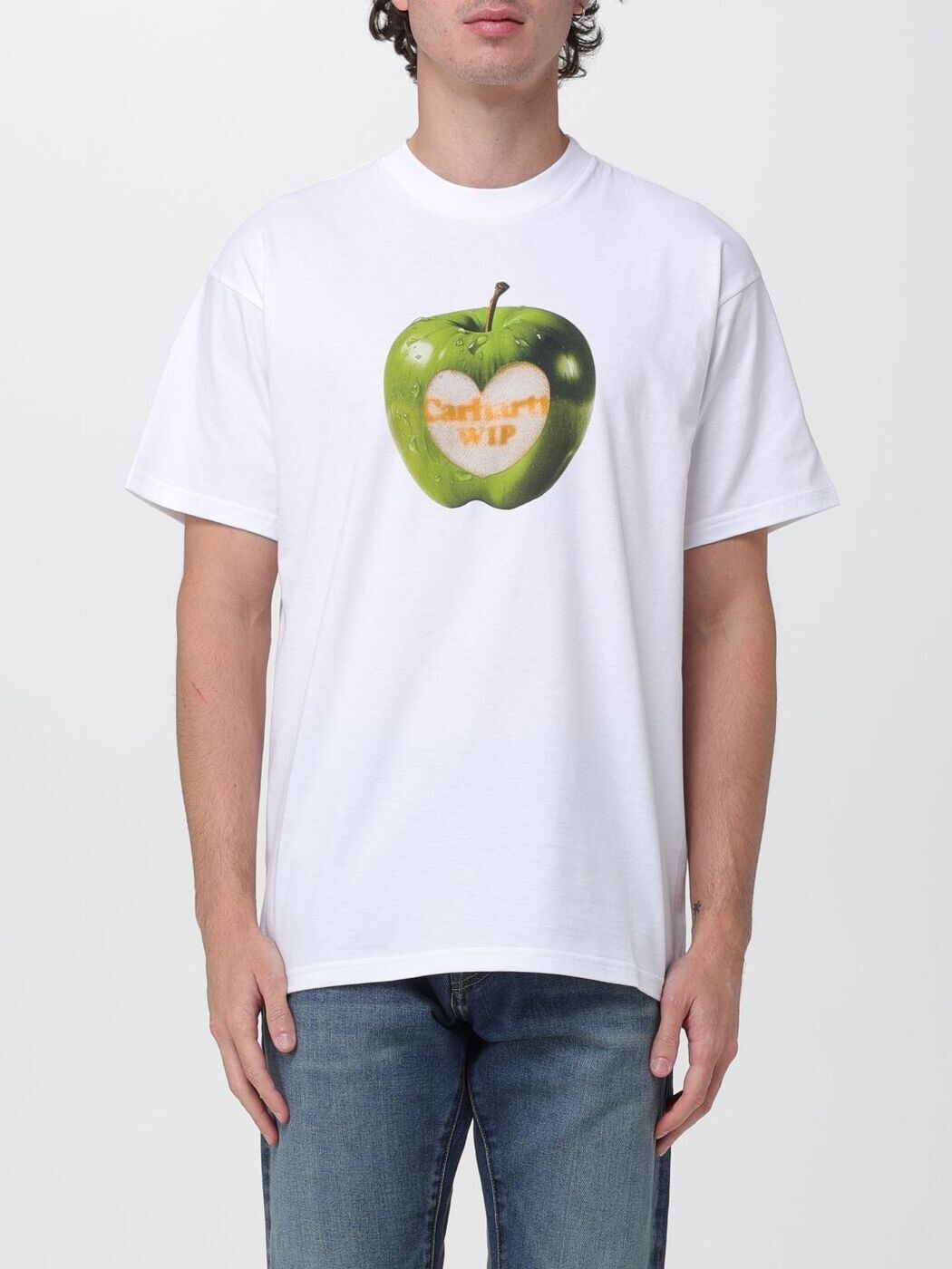 カーハート ダブリューアイピー CARHARTT WIP Tシャツ メンズ ホワイト T-shirts I036260 White 関税 送料無料 2026SS gi｜BRANDSHOP「il Tesoro」