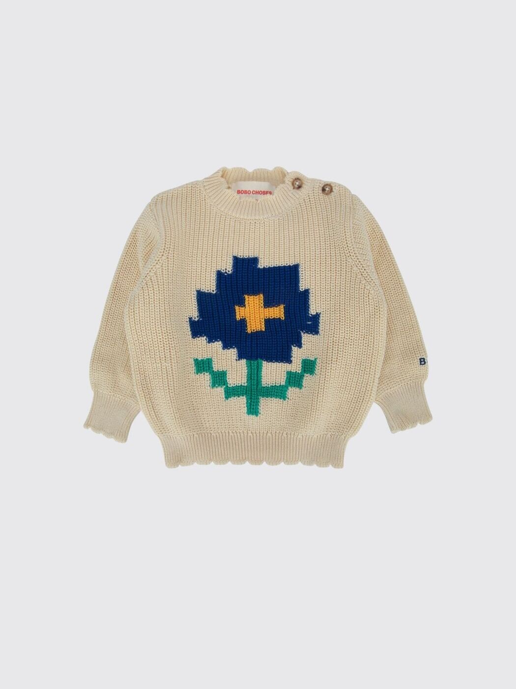 ボボショーズ BOBO CHOSES ティーシャツ トップス ベビーユニセックス 白いこと T-shirt B126AB099 関税 貨物輸送無料 2026SS gi