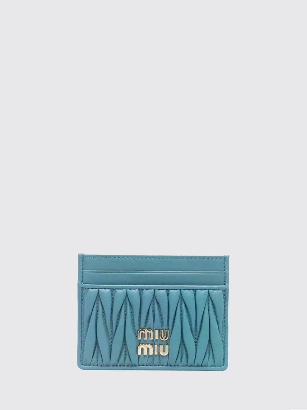 ミュウ ミュウ MIU MIU 歌留多保持者 札入れ レディース Wallets and Card Holders 5MM268AFPP 関税 貨物輸送無料 2026SS gi