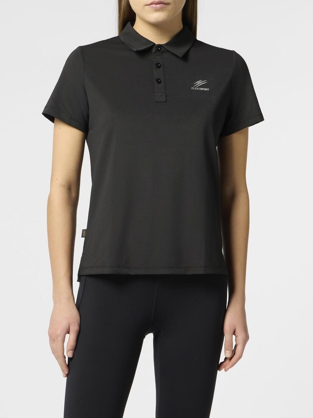 飾り気の無い・運動競技 PLEIN SPORT スポーツシャツ レディース 黒いこと Polo SAFCWTK3923STE003N 関税 貨物輸送無料 2026SS gi