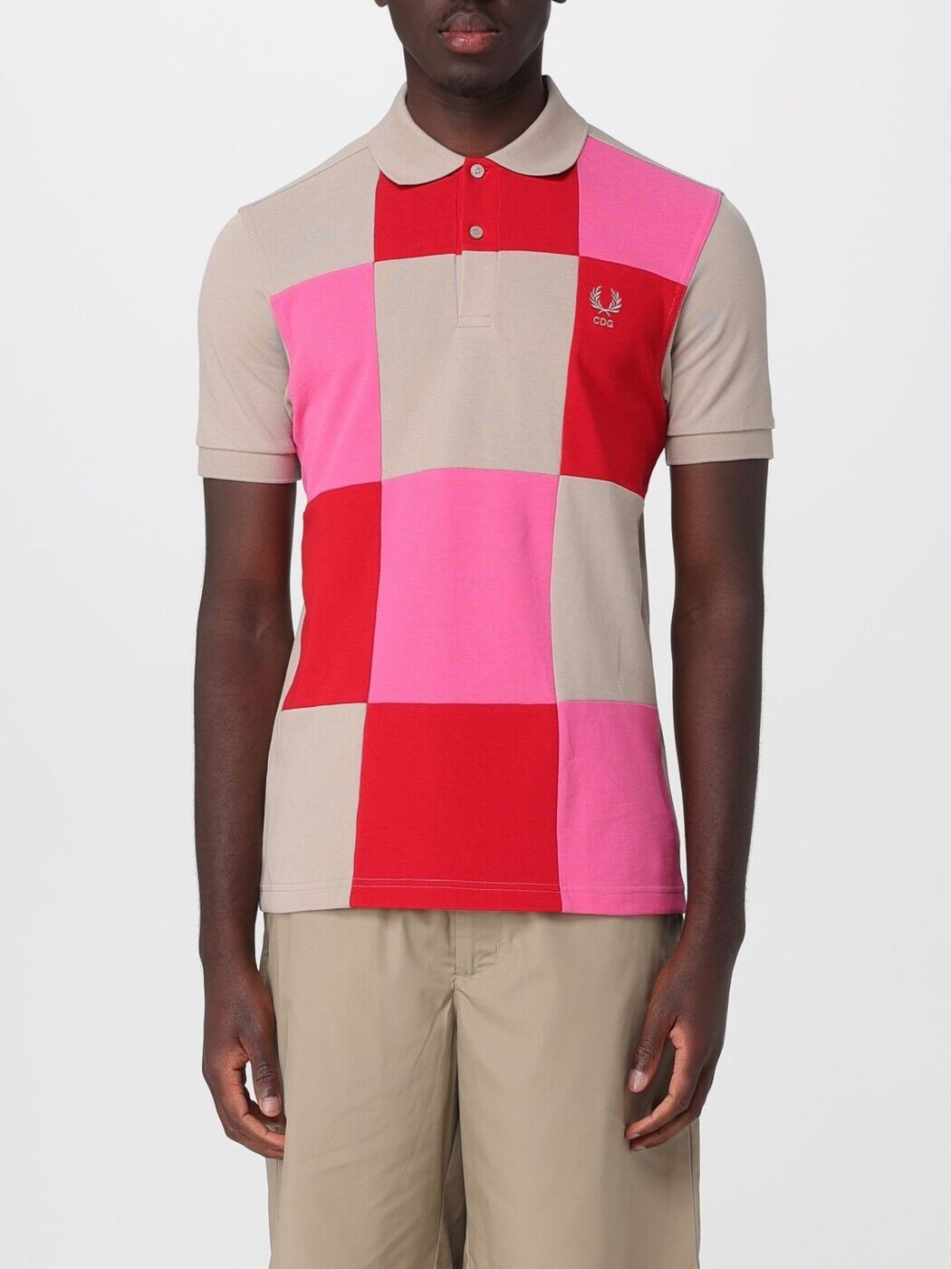 コム デ 給仕 COMME DES GARCONS スポーツシャツ メンズ ベージュ Polo shirts FQT501S26 関税 貨物輸送無料 2026SS gi