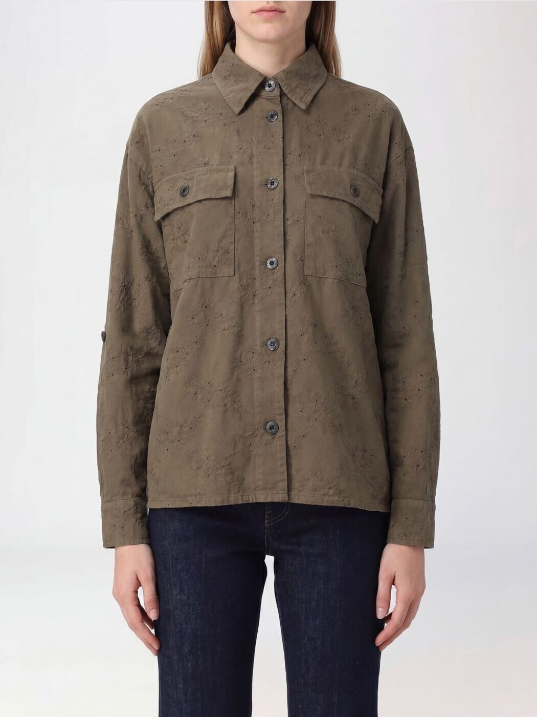 リュー ジョー LIU JO プルオーバー レディース 薄墨色 Shirts WA6279T447A 関税 貨物輸送無料 2026SS gi