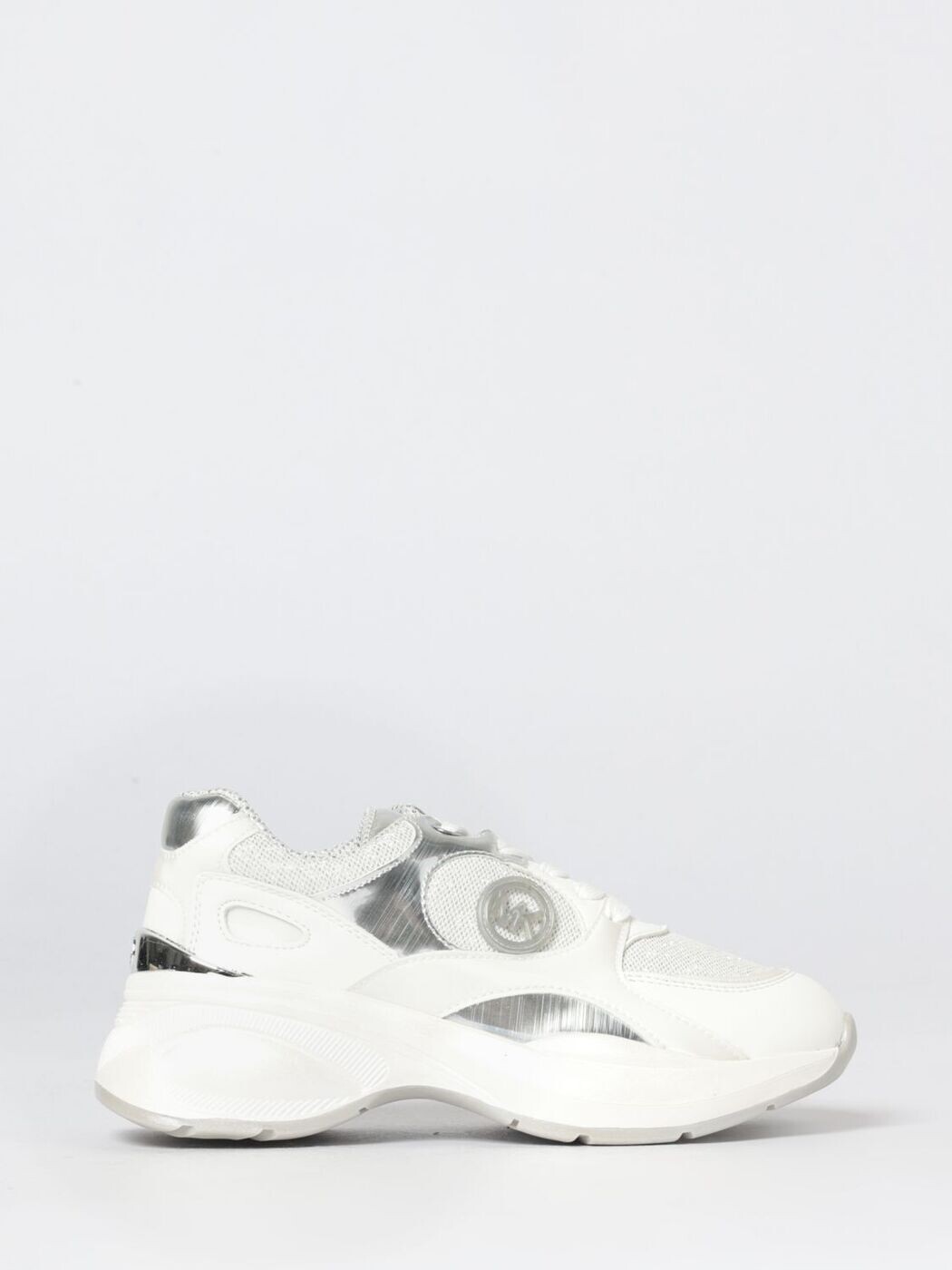 マイケル・授業計画 MICHAEL KORS KIDS 厚底スニーカー スニーカー ガールズ 白いこと High top sneakers MK026560 関税 貨物輸送無料 2026SS gi