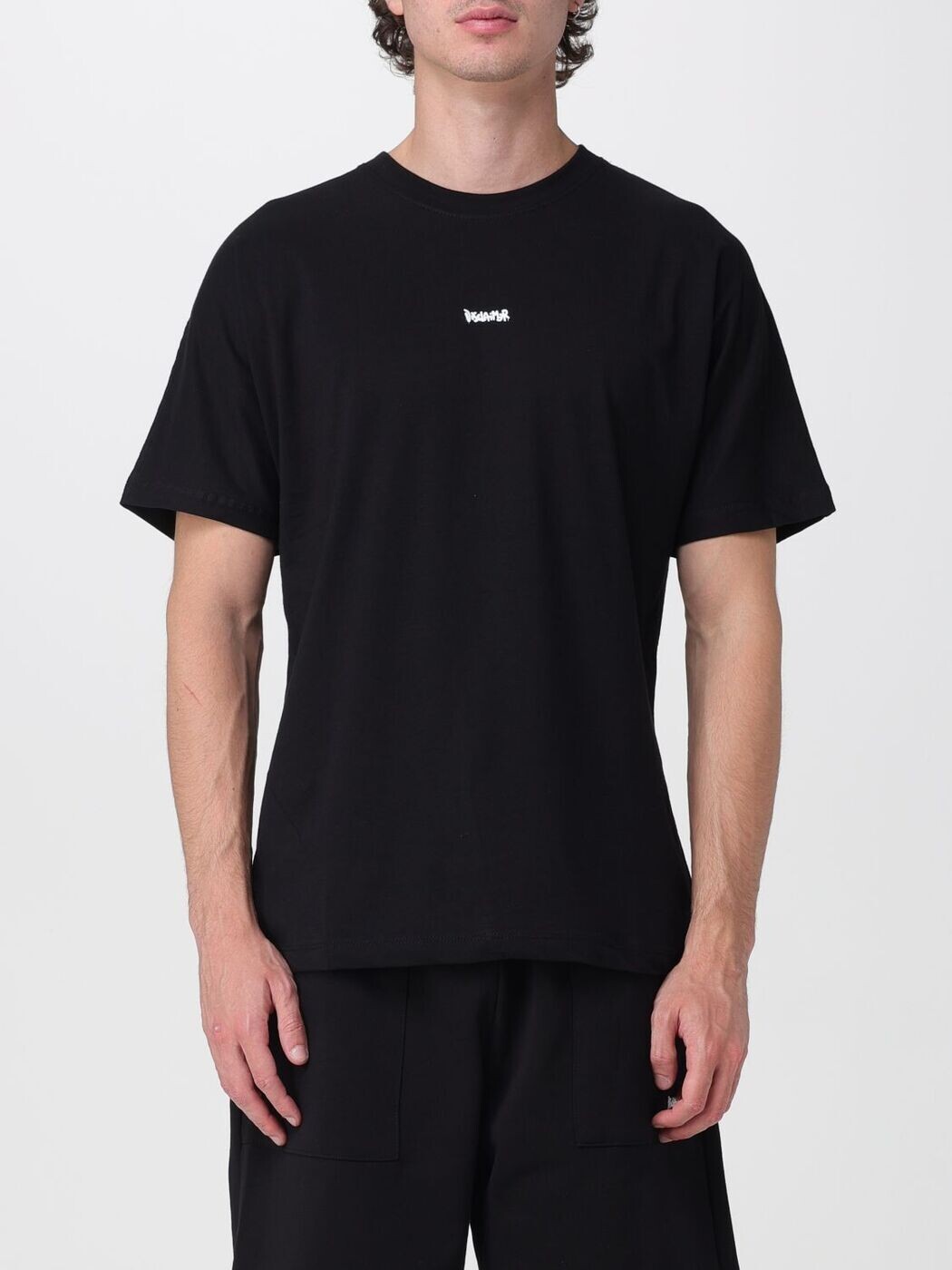 DISCLAIMER Tシャツ メンズ ブラック T-shirts 26EDS55401 Black 関税 送料無料 2026SS gi｜BRANDSHOP「il Tesoro」