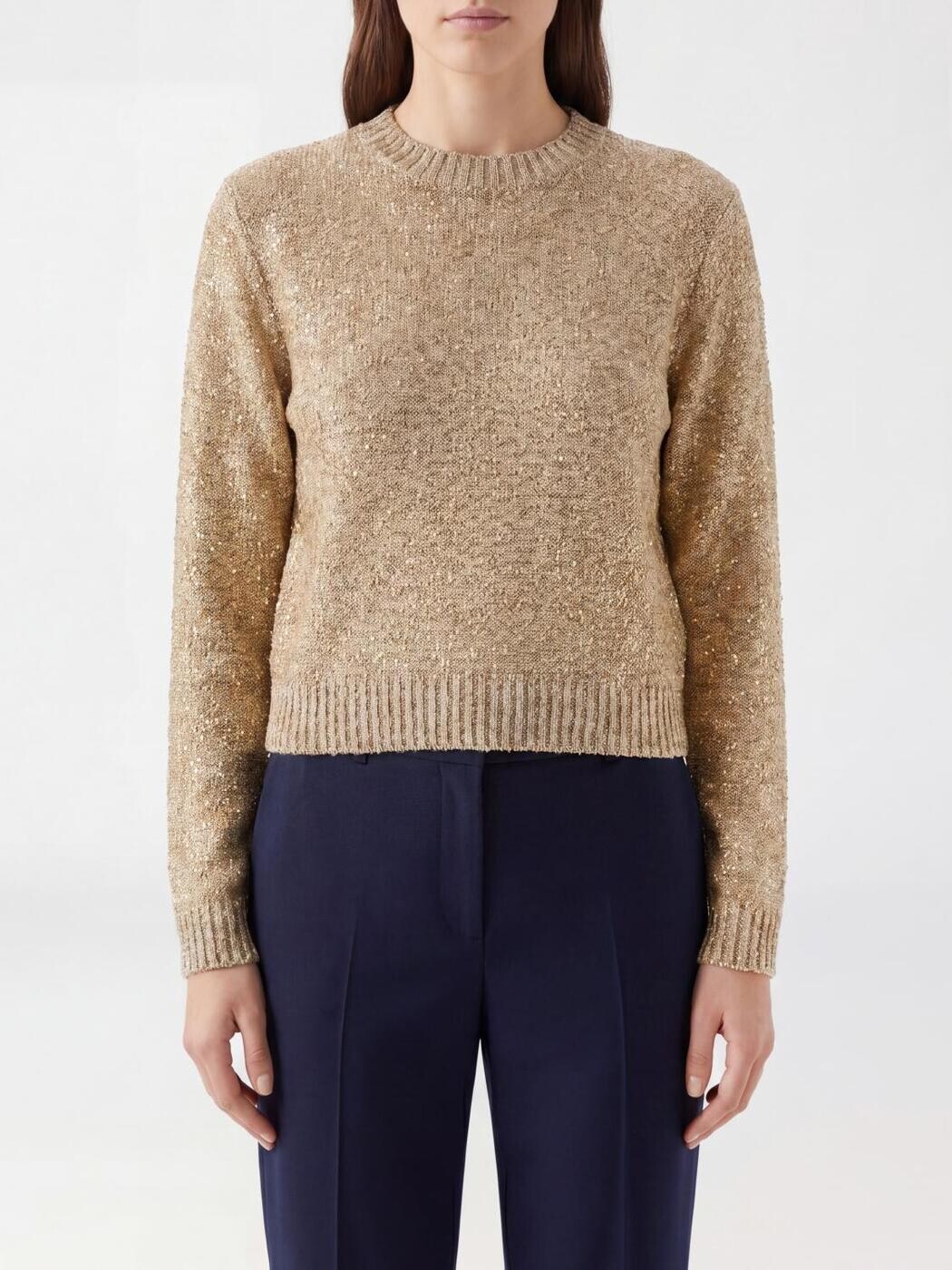 ブルネロクチネリ BRUNELLO CUCINELLI ティーシャツ 編み物御召しもの レディース 薄墨色 Knitwear MJC547000 関税 貨物輸送無料 2026SS gi