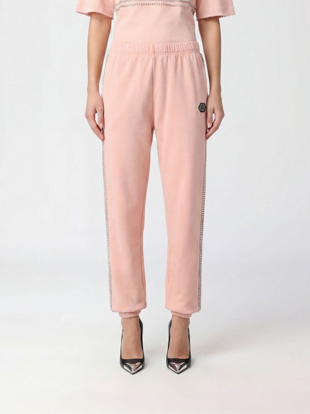 フィリップ飾り気のない PHILIPP PLEIN ズボン ズボン下 レディース パープル Trousers SAFCWJT2190PTE004N 関税 貨物輸送無料 2026SS gi