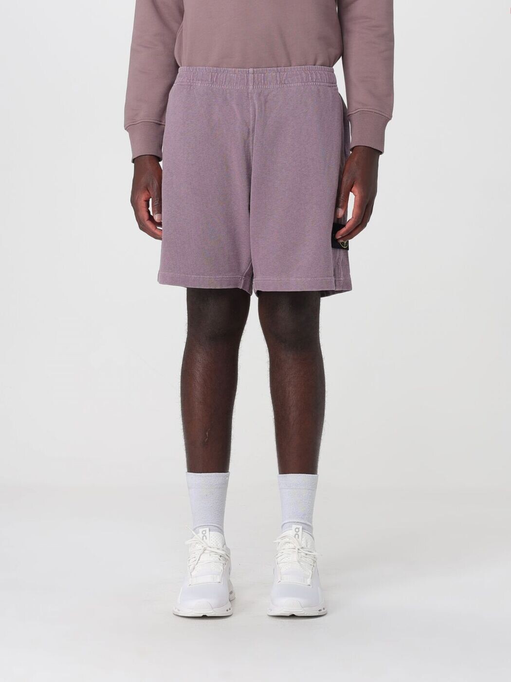 石ころ 島 STONE ISLAND さる股引き メンズ パープル Shorts 6200014S0060 関税 貨物輸送無料 2026SS gi