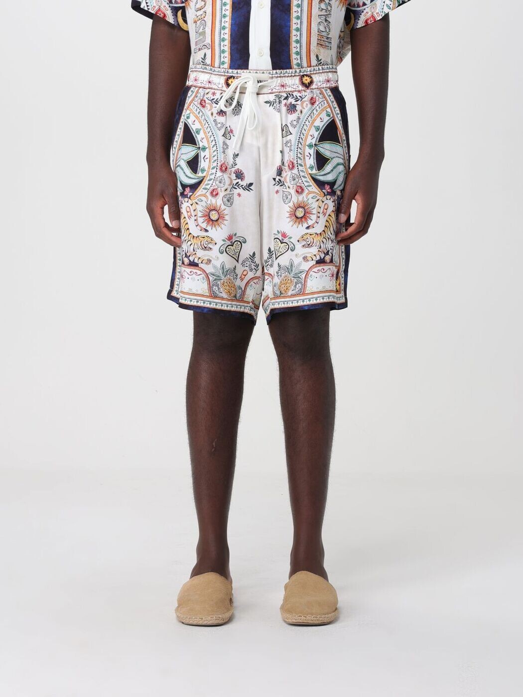 ジャスト カヴァリ JUST CAVALLI ショーツ メンズ ベージュ Shorts 80OADF03CNF05 Beige 関税 送料無料 2026SS gi｜BRANDSHOP「il Tesoro」