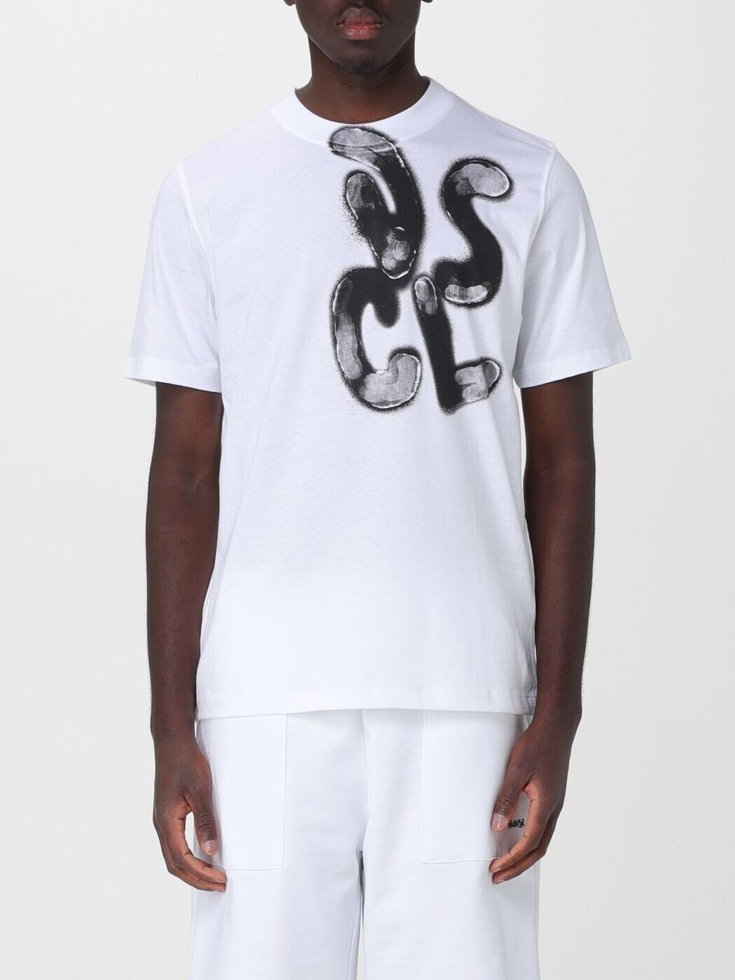DISCLAIMER ティーシャツ メンズ 白いこと T-shirts 55434 関税 貨物輸送無料 2026SS gi