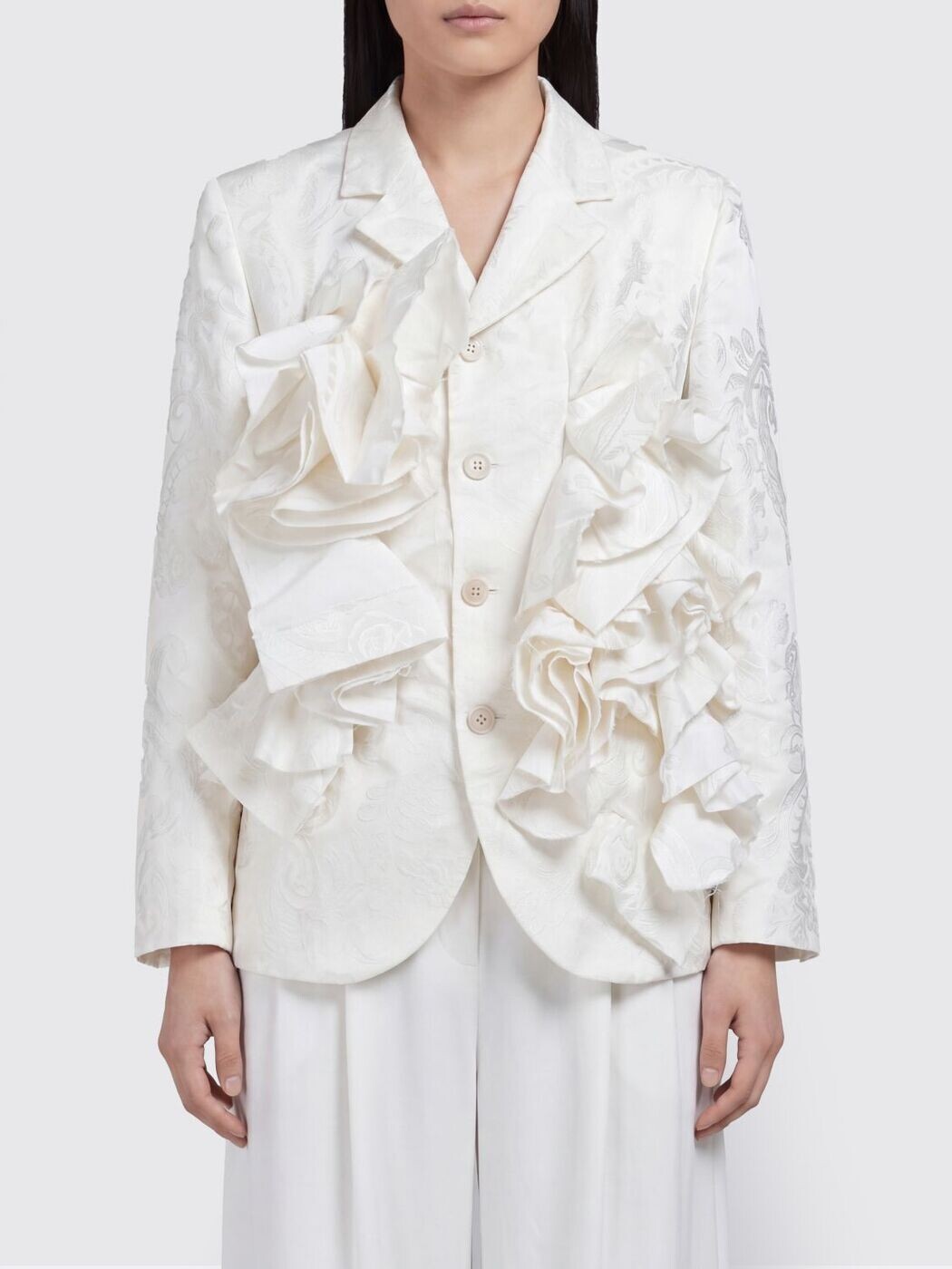 コム デ 給仕 COMME DES GARCONS 背広上衣 背広 上衣 レディース 白いこと Suit Jackets GQJ029051 関税 貨物輸送無料 2026SS gi
