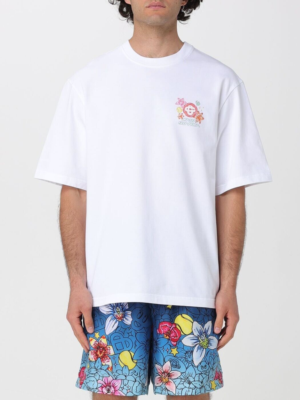 カサブランカ CASABLANCA プルオーバー メンズ 白いこと T-shirts MSS26JTS044 関税 貨物輸送無料 2026SS gi