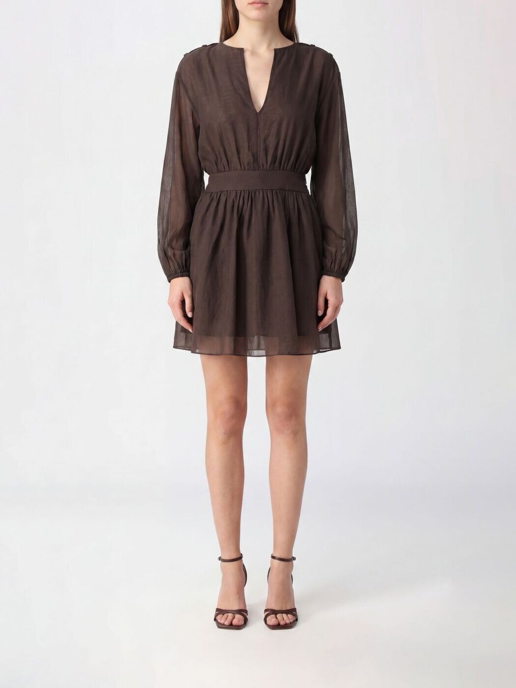 ジョヴァンニ・ベディン GIOVANNI BEDIN 衣裳 御召しもの レディース 赤銅色 Dresses GBSS26507C 関税 貨物輸送無料 2026SS gi