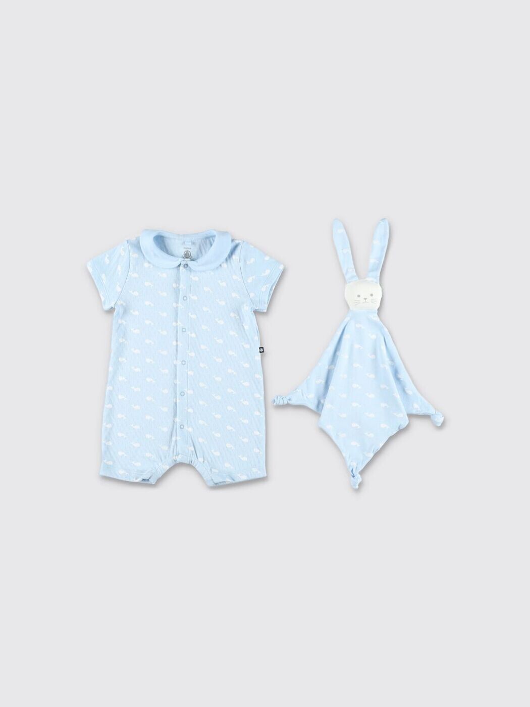 プチバトー PETIT BATEAU 貨物自動車背広 セットアップ もの言う花御召しもの ベビーユニセックス 青碧 Tracksuits A0FT0 関税 貨物輸送無料 2026SS gi