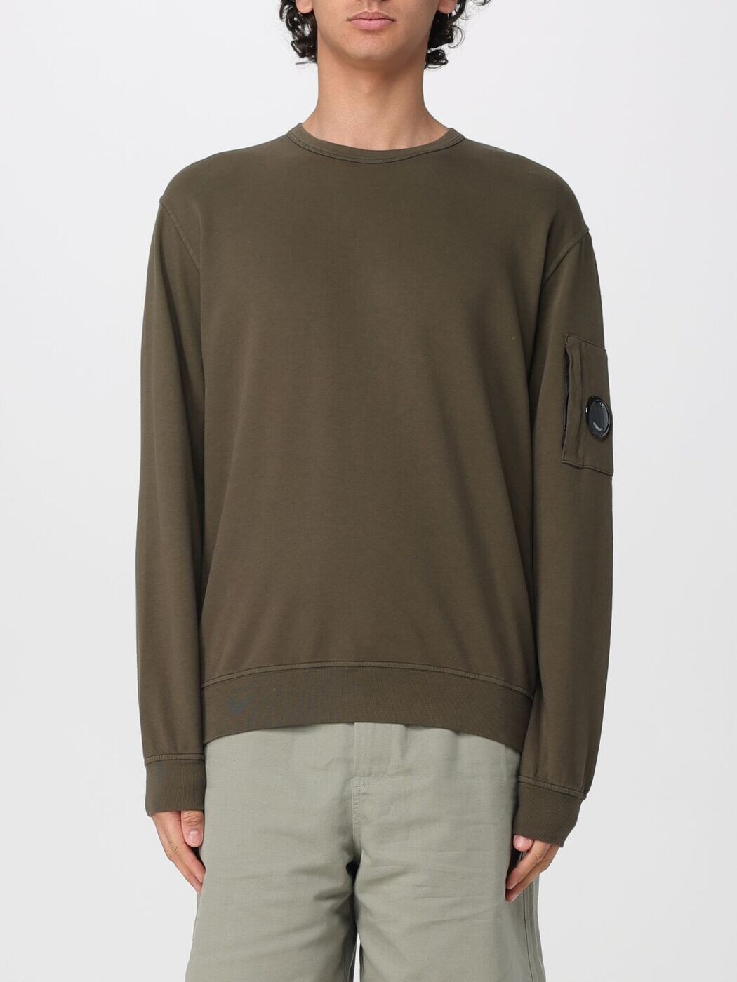 シーピー 相手 CP COMPANY トレーナー 調教師 メンズ 緑であること Sweatshirts RCCMSS711A002246G 関税 貨物輸送無料 2026SS gi