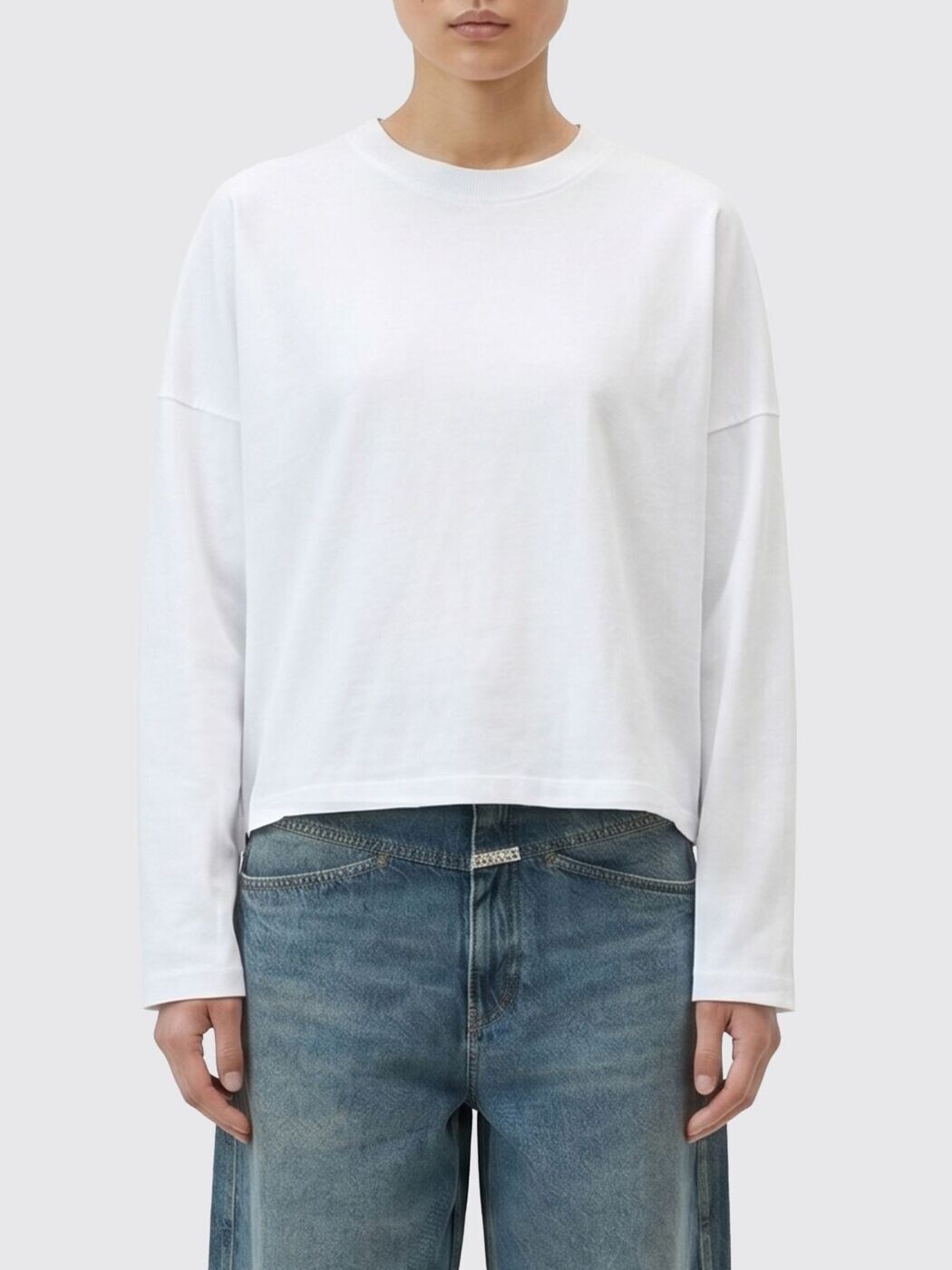クローズド CLOSED スポーツシャツ プルオーバー レディース 白いこと T-shirts and polo shirts C9535944HEM 関税 貨物輸送無料 2026SS gi