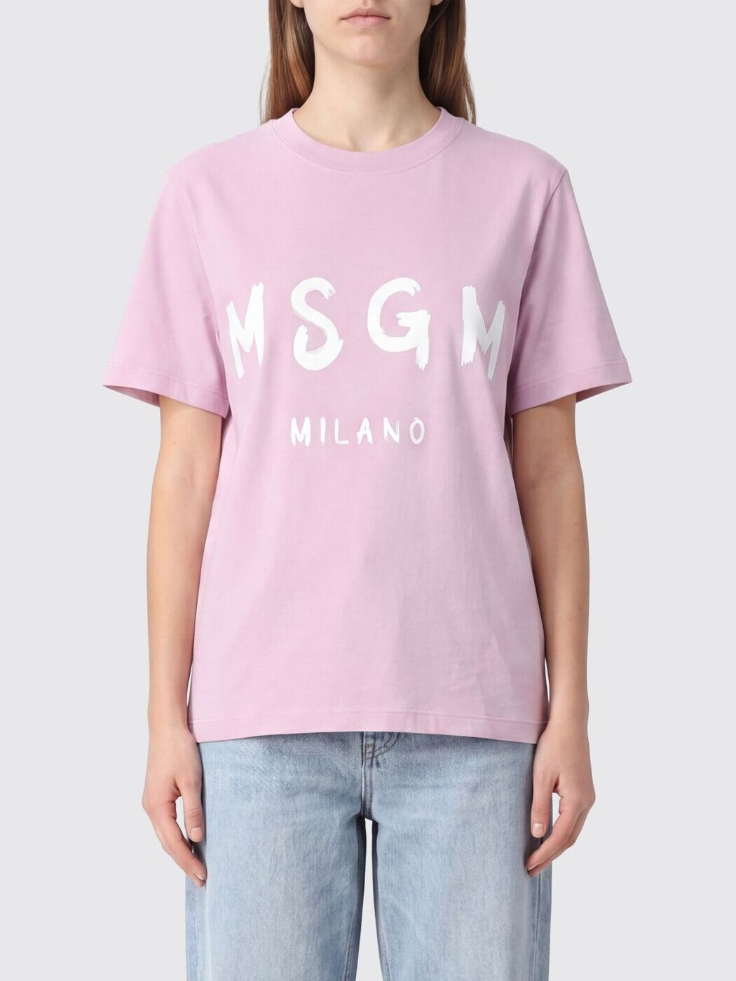 エムエスジーエム MSGM スポーツシャツ プルオーバー レディース サクラ色 T-shirts and polo shirts 4041MDM510267002 関税 貨物輸送無料 2026SS gi